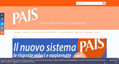 Desktop Screenshot of pais.spaggiari.eu