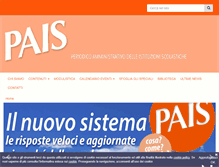 Tablet Screenshot of pais.spaggiari.eu
